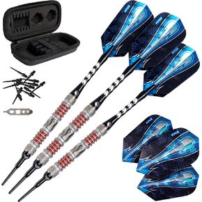 Viper Astro 80% Tungsten Soft Tip Darts with Storage/Travel Case