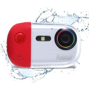 Polaroid Underwater Camera 18mp 4K UHD, Polaroid Waterproof Camera for Snorkeling and Diving with LCD Display, USB Rechargeable Digital Polaroid Camera for Videos and Photos