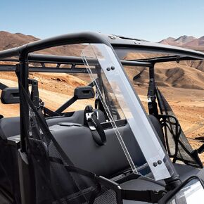 SAUTVS UTV Side Wind Deflectors for Can-Am Maverick Defender, Air Deflectors Windshield Deflector Kit for Polaris Ranger XP 1000 900 570 General 1000 Can-Am Defender Maverick Trail Accessories (2PCS)