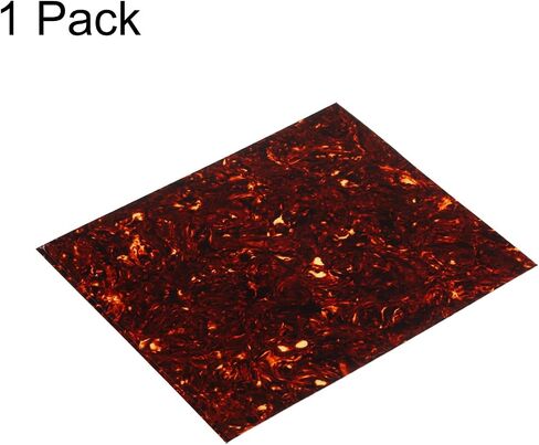PATIKIL جيتار فارغ مادة بيك جارد لوحة خدش مقاس 7.87 × 6.7 بوصة ذاتية اللصق أجزاء جيتار كهربائي صوتي بني in Kuwait