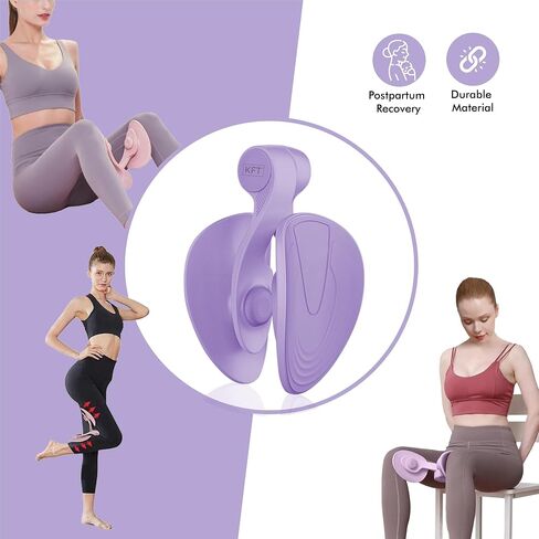 Inner Thigh Exercise Equipment – Advanced 360-Degree Thigh Master - Kegel Exercise Device for Pelvic Training - Thigh Slimmer for Intense Muscle Training – Easy to Use – Designed for Women in Saudi Arabia