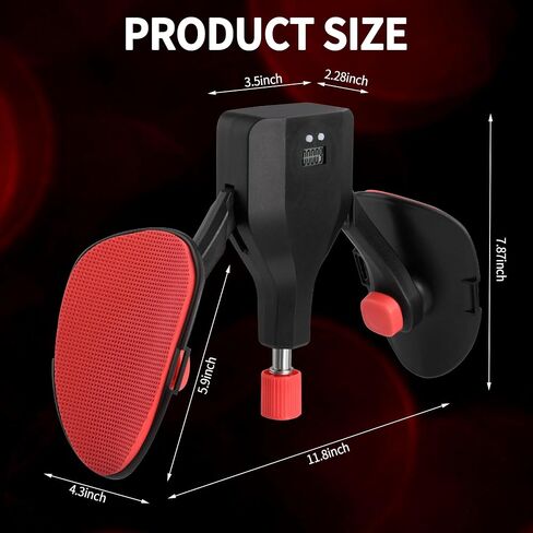 Max Drag 75Lb Thigh Master Black Exercise Equipment Pelvic Floor Muscle Strengthening Trainer Fitness Workout Machine Inner Thigh Exerciser for Pelvic,Glute,Leg,Back Gift for Men Women in Saudi Arabia