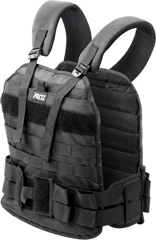 PRCTZ 25lbs & 50lbs Adjustable Weighted Vest, Training Vest for Women and Men, One Size Fits Most in Kuwait