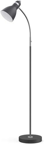 LEPOWER Floor Lamp, Metal Standing Lamp with Adjustable Gooseneck, Heavy Metal Base, Reading Pole Lamp for Office, Black Floor Lamps for Bedroom, Living Room in Kuwait