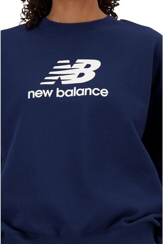 New Balance Women's Sport Essentials French Terry Logo Crew in Kuwait