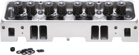Cylinder Head, Performer RPM E-TEC 170, Assembled, 1.940/1.550 in Valve, 170 cc Intake, 64 cc Chamber, 1.460 in Springs, Straight Plug, Aluminum, Small Block Chevy, Each in Saudi Arabia