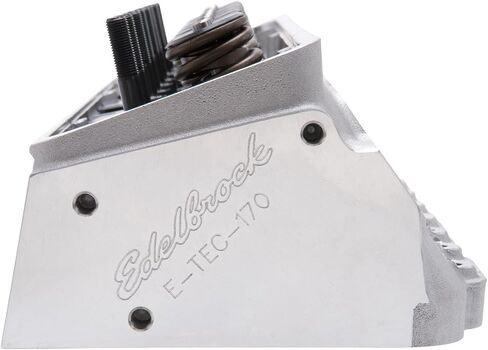 Cylinder Head, Performer RPM E-TEC 170, Assembled, 1.940/1.550 in Valve, 170 cc Intake, 64 cc Chamber, 1.460 in Springs, Straight Plug, Aluminum, Small Block Chevy, Each in Saudi Arabia