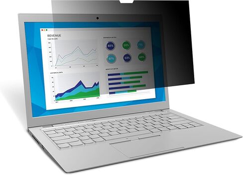 3M Privacy Filter Black - For 15.6" Widescreen LCD Notebook - 16:9 - Dust Resistant, Scratch Resistant - For 15.6" Widescreen LCD Notebook - 16:9 - Dust Resistant, Scratch Resistant in Saudi Arabia