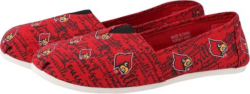 حذاء FOCO النسائي الجامعي سهل الارتداء على Alabama Crimson Tide NCAA Script Print Canvas Shoes - متوسط in Saudi Arabia