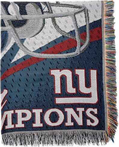 The Northwest Company NFL Unisex-Adult Vintage Woven Tapestry Throw Blanket, 48" x 60" in Saudi Arabia