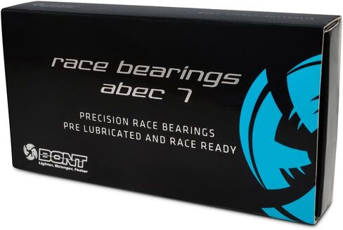 Bont Skates - محامل تزلج دقيقة ABEC 7 - سكوتر تزلج ديربي ذو سرعة مضمنة مشحمة مسبقًا - حزمة من 16 قطعة in Saudi Arabia