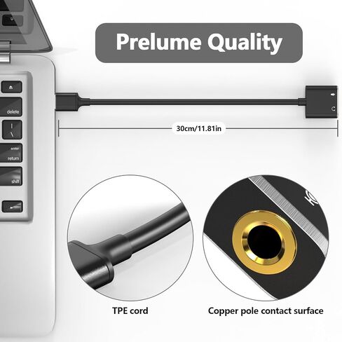 محول بطاقة الصوت ASKUBSKU USB إلى مقبس الصوت مع سماعة رأس TRS مزدوجة 3 أقطاب 3.5 مم مع ميكروفون USB إلى Aux 3.5 مم محول صوت خارجي لأجهزة Windows Mac Linux وأجهزة الكمبيوتر المحمولة وأجهزة الكمبيوتر المكتبية وسماعات PS5 in Saudi Arabia