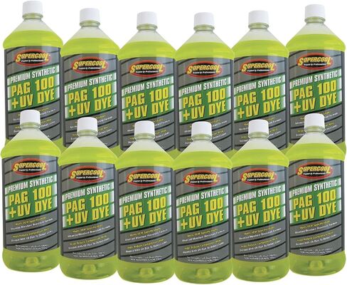 TSI Supercool A/C Comp Lube، صبغة للأشعة فوق البنفسجية، 32 أونصة، Flsh PNT 450F (P100-32D) in Saudi Arabia