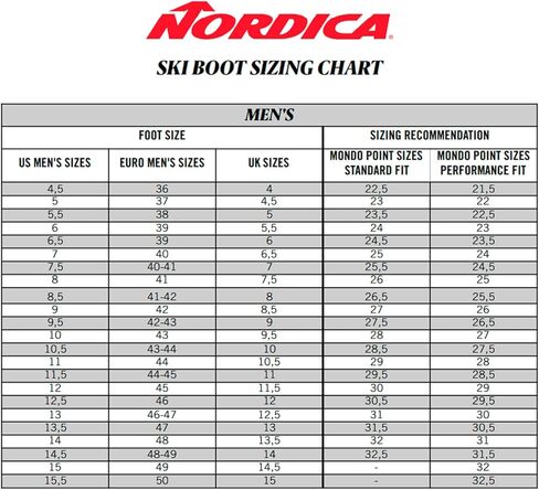 حذاء Nordica الرجالي Cruise 80 المتين ذو الغلاف الناعم القابل للتعديل في جميع الجبال مع التحكم في مستوى الصوت in Kuwait