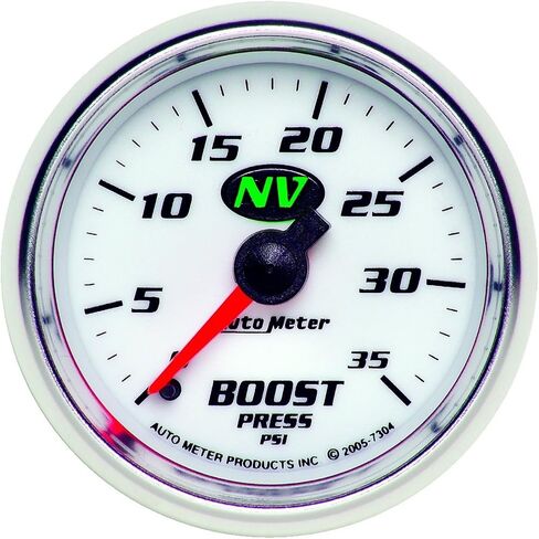 Auto Meter 7304 NV 2-1/16" 0-35 PSI Mechanical Boost Gauge in Saudi Arabia