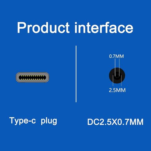 1.8M/5.9FT USB-C أنثى إلى DC 12V 5.5x2.5mm Plug 90 درجة زاوية محول PD محاكي Trigger. مناسب للأجهزة 12V مثل أجهزة التوجيه وأجهزة العرض والقطط الضوئية in Saudi Arabia