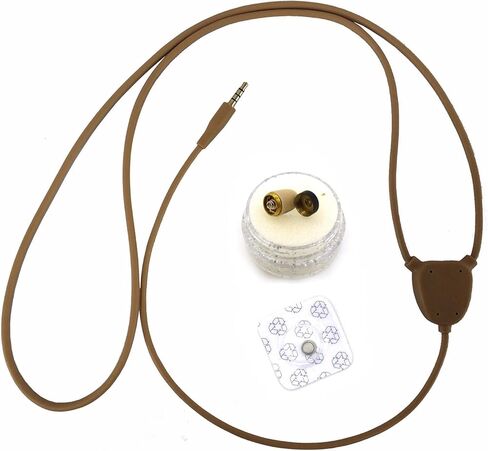 سماعة أذن غير مرئية ومجموعة حلقة حثية للهاتف الخلوي، نقل الصوت إلى سماعة أذن صغيرة لإجراء محادثة صوتية سرية والاستماع إلى الموسيقى in Kuwait