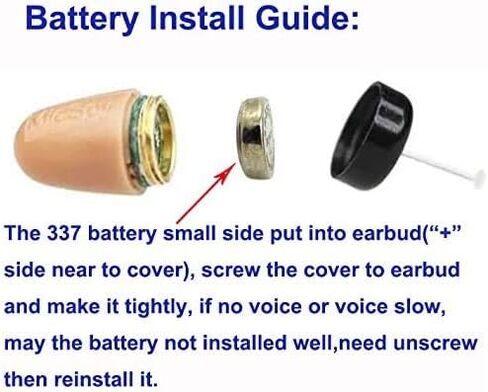 سماعة أذن غير مرئية ومجموعة حلقة حثية للهاتف الخلوي، نقل الصوت إلى سماعة أذن صغيرة لإجراء محادثة صوتية سرية والاستماع إلى الموسيقى in Kuwait