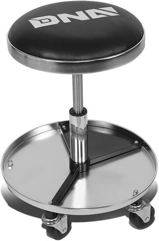 DNA Motoring TOOLS-00005 Heavy Duty Concave Shape Low Profile Automotive Creeper w/Padded Headrest & Hopkins FloTool 11930MI Heavy Duty Wheel Chock, (Pack of 2) in Saudi Arabia