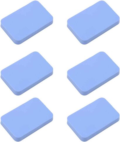 6 قطع من إسفنجة تنظيف مطاطية لتنس الطاولة من موتسو، منظف مجداف بينج بونج، العناية بمطاط المضرب in Kuwait