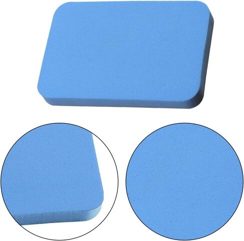 6 قطع من إسفنجة تنظيف مطاطية لتنس الطاولة من موتسو، منظف مجداف بينج بونج، العناية بمطاط المضرب in Kuwait