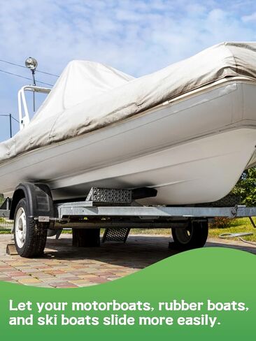 Boat Trailer Bunk Carpet - 13ft x 8inch 6mm Thick Marine Carpeting Covers with PVC for 2x4 Boat Lift Bunks, Bunk Board Runners Padding Mats Parts Accessories for Jet Ski in Kuwait