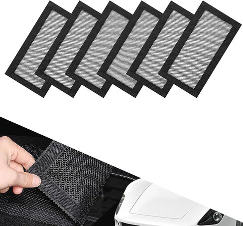 غطاء حماية شبكة فتحة تهوية المقعد الخلفي، أغطية حماية شبكة فتحة تهوية المقعد الخلفي، منفذ تكييف الهواء، متوافقة مع طراز تيسلا 3 موديل Y (6 عبوات) in Kuwait