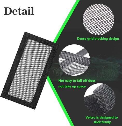 غطاء حماية شبكة فتحة تهوية المقعد الخلفي، أغطية حماية شبكة فتحة تهوية المقعد الخلفي، منفذ تكييف الهواء، متوافقة مع طراز تيسلا 3 موديل Y (6 عبوات) in Kuwait