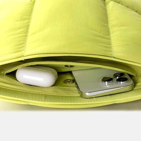 Comfyable Puffy Tablet Sleeve Bag Compatible for 11-inch iPad Pro M4, iPad Air 11-inch M2 2024, Quilted Cute Carrying Tablet Pouch with Shoulder Strap for Women, Italian Clay in Saudi Arabia