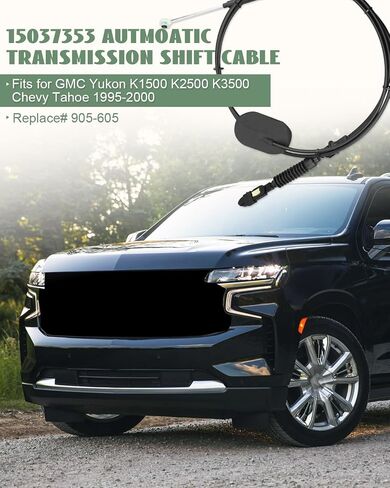 15037353 كابل ناقل الحركة الأوتوماتيكي يناسب جي إم سي يوكون K1500 K2500 K3500 C1500 C2500 C3500، مناسب لسيارة شيفروليه تشيفي تاهو سيلفرادو in Saudi Arabia