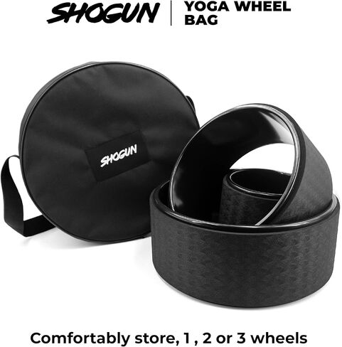 Yoga Wheel Bag. Durable Large Capacity, Waterproof Yoga Storage Bag with Extra Pockets, Adjustable Strap and YKK Zippers. in Kuwait