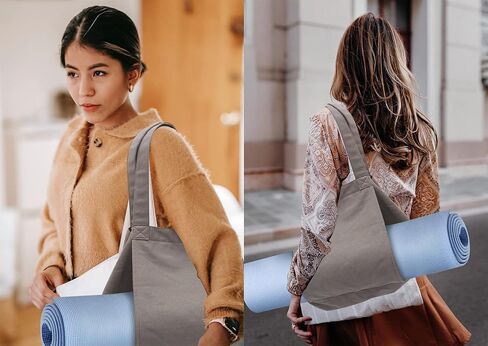 Yoga Mat Bag Yoga Bag With Yoga Mat Holder Gym Tote Bag for Women Yoga Accessories for Yoga,Workout,Pilates,Travel,Office,Beach,Gym and Everyday Use in Kuwait