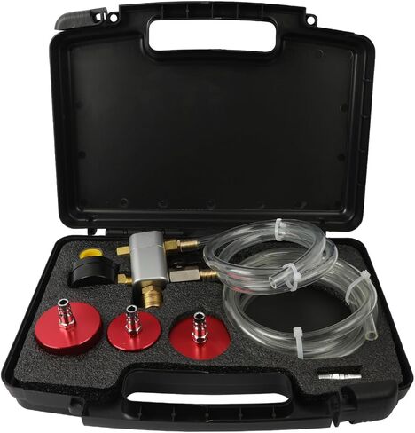 مجموعة إعادة تعبئة سائل تبريد الرادياتير من MR CARTOOL لموديلات تسلا مع 3 محولات للطراز S وX والطراز 3 وY، مجموعة إعادة تعبئة نظام التبريد الفراغي لاختبار ضغط الرادياتير من أجل Tesla in Kuwait