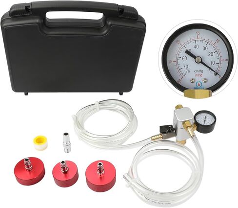 مجموعة إعادة تعبئة سائل تبريد الرادياتير من MR CARTOOL لموديلات تسلا مع 3 محولات للطراز S وX والطراز 3 وY، مجموعة إعادة تعبئة نظام التبريد الفراغي لاختبار ضغط الرادياتير من أجل Tesla in Kuwait