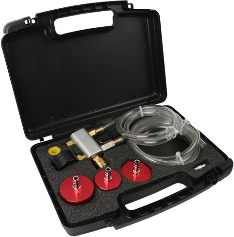 مجموعة إعادة تعبئة سائل تبريد الرادياتير من MR CARTOOL لموديلات تسلا مع 3 محولات للطراز S وX والطراز 3 وY، مجموعة إعادة تعبئة نظام التبريد الفراغي لاختبار ضغط الرادياتير من أجل Tesla in Kuwait