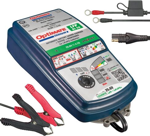 Optimate Lithium 4s 10A، TM275v2، 10-Step 12.8V 10A شاحن موفر للبطارية عالي الأداء وصيانة in Saudi Arabia