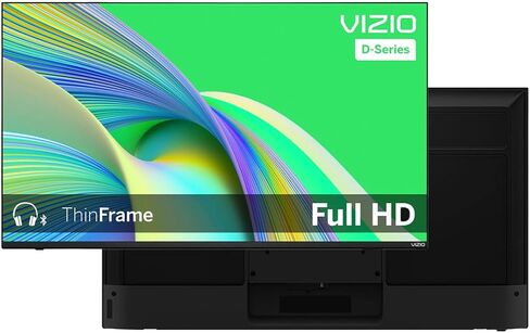 VIZIO 40" D-Series FHD LED Smart TV, Bluetooth Capable with Smartcast Built-in + Wall Mount Included (No Stands) D40FM-K09 (Renewed) in Kuwait