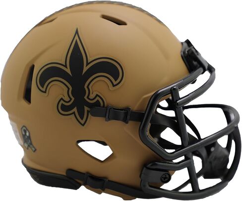 Riddell NFL New Orleans Saints 2023 تحية لخدمة السرعة الصغيرة in Saudi Arabia