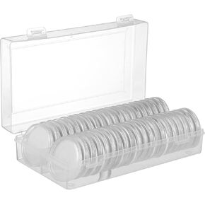 CIIEEEO 40PCS COIN BOX MINI COONIAL COATIONS CONINS CONICS KICKSTAND COIN CONIN
