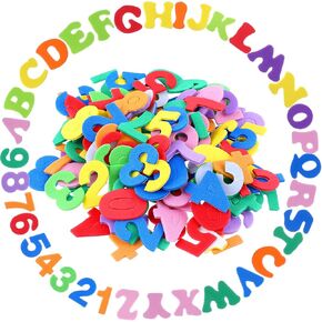 260 PCS Foam Letter Stickers,Foam Letters for Crafts Color Alphabet Stickers Self Adhesive A-Z Foams Letter Supplies Stickers Felt Letters for DIY Crafts Scrapbooking School Project Party Decoration