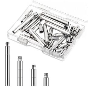 40 PCS Scrapbook Extension Screw 34 Mm و 12 mm Scrapbook Extension Posts Excessories ألبومات ألبومات صور إضافية