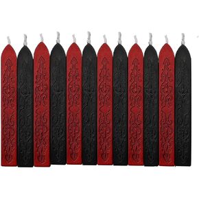 6pcs Blood Red +6 Pcs Black