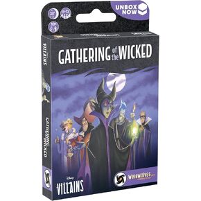 Gathering of the Wicked Party Game - Disney Villains Unleashed in a Dark Twist on Classic Werewolves! Deduction Game for Kids and Adults, Ages 10+, 8-18 Players, 30 Min Playtime, Made by Zygomatic