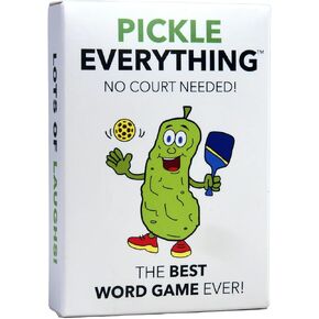 Pickle Everything – A Dill-iciously Fun Word Game for Kids, Teens & Adults! Fast-Paced Party Card Game, Perfect for Family Game Night, 3-5 Players, Ages 10+, Quick 20-Minute Play