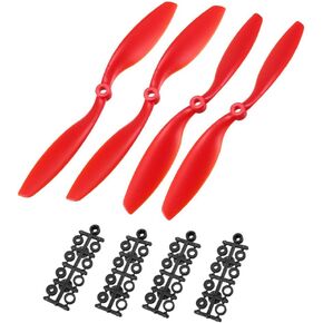 UXCELL RC Propellers CW CCW 8045 8x4.5 بوصة 2-VANE الثابتة للألعاب الطائر