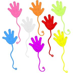 Joyin Large 24pcs Glitter Licky Hands Party Favors ، Table Table Favors for Kids ، تقاليد العطلات ، صندوق الكنز في الفصول