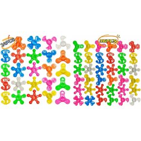 60 PCS Fidget Spinners Bulk-Mini Fidget Spinner Toys for Kids Teens Onvels Birthday Party Favors ، Homes ، Goodie Bags Stuffers ، Glams Party ، Writy Class-Charwards Raws Carnival Gower