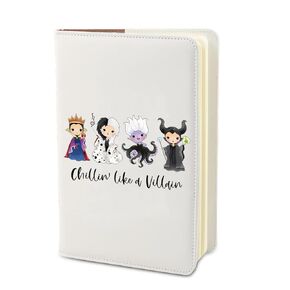 Pliti Villain Journal Notebook Villains Fan Gift Bad Princesses Gift Chillin 'Like A Villain Notebook للجماهير (Chillin' Villain JN)