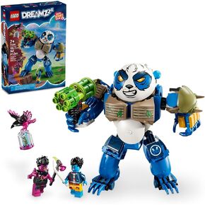 LEGO DREAMZZZ LOGAN لعبة الحيوانات الباندا العظيمة مع اثنين من الأرقام المصغرة ، ومسرحيات الحيوانات القابلة لإعادة البناء ، وهدية إبداعية للأطفال الذين تتراوح أعمارهم بين 7 وما فوق ، 71480