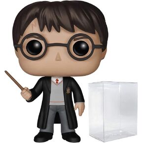 Pop Harry Potter - Harry Potter #01 Funko Vinyl Figure (مجمعة مع حالة واقي المربع المتوافق) ، متعدد الألوان ، 3.75 بوصة